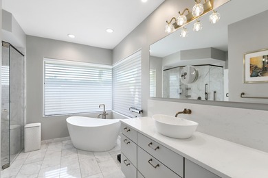 This elegantly remodeled contemporary pool home is located in on Boca Grove Golf and Tennis in Florida - for sale on GolfHomes.com, golf home, golf lot