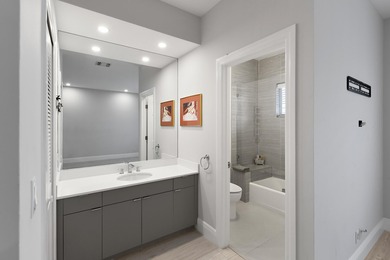 This elegantly remodeled contemporary pool home is located in on Boca Grove Golf and Tennis in Florida - for sale on GolfHomes.com, golf home, golf lot
