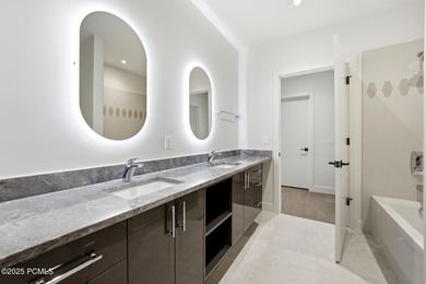 Outstanding views in this high-quality new build perched above on Talisker Club At Tuhaye in Utah - for sale on GolfHomes.com, golf home, golf lot