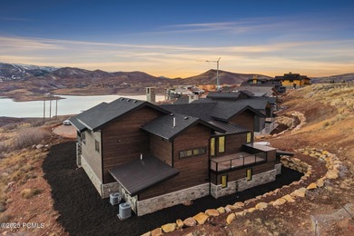 Outstanding views in this high-quality new build perched above on Talisker Club At Tuhaye in Utah - for sale on GolfHomes.com, golf home, golf lot