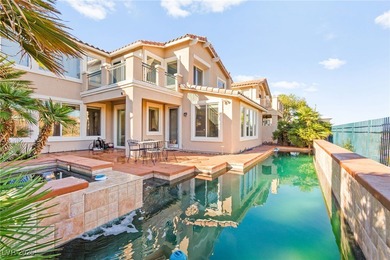 Experience luxury living with breathtaking golf course and on Rio Secco Golf Club in Nevada - for sale on GolfHomes.com, golf home, golf lot