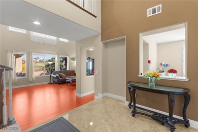 Experience luxury living with breathtaking golf course and on Rio Secco Golf Club in Nevada - for sale on GolfHomes.com, golf home, golf lot