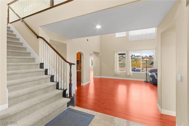 Experience luxury living with breathtaking golf course and on Rio Secco Golf Club in Nevada - for sale on GolfHomes.com, golf home, golf lot