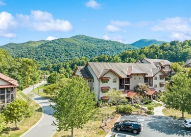 Gorgeous mountain views from this Maggie Valley Club Condo! This on Maggie Valley Resort and Country Club in North Carolina - for sale on GolfHomes.com, golf home, golf lot