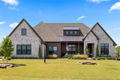 Welcome to your luxury retreat--this nearly new one-story home on The Patriot in Oklahoma - for sale on GolfHomes.com, golf home, golf lot