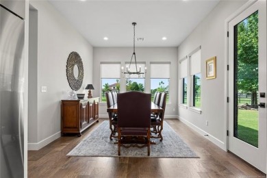 Welcome to your luxury retreat--this nearly new one-story home on The Patriot in Oklahoma - for sale on GolfHomes.com, golf home, golf lot