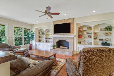 Tucked away on a quiet cul-de-sac just steps from the clubhouse on Long Cove Club in South Carolina - for sale on GolfHomes.com, golf home, golf lot