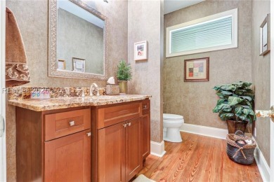 Tucked away on a quiet cul-de-sac just steps from the clubhouse on Long Cove Club in South Carolina - for sale on GolfHomes.com, golf home, golf lot