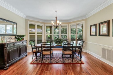 Tucked away on a quiet cul-de-sac just steps from the clubhouse on Long Cove Club in South Carolina - for sale on GolfHomes.com, golf home, golf lot