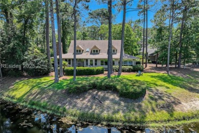 Tucked away on a quiet cul-de-sac just steps from the clubhouse on Long Cove Club in South Carolina - for sale on GolfHomes.com, golf home, golf lot