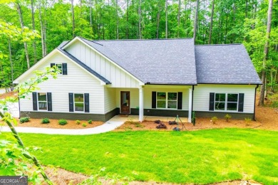 Tired of cookie-cutter homes? This stunning new construction by on Fairfield Plantation Golf and Country Club in Georgia - for sale on GolfHomes.com, golf home, golf lot