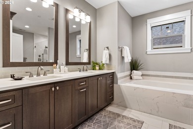 Modern, highly upgraded open-concept golf course condo with on Camas Meadows Golf Club in Washington - for sale on GolfHomes.com, golf home, golf lot