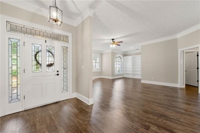 Recently renovated ranch home with, new deck and newer roof is on Honey Creek Country Club in Georgia - for sale on GolfHomes.com, golf home, golf lot