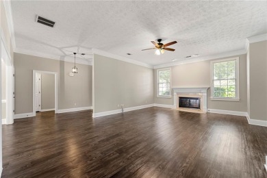 Recently renovated ranch home with, new deck and newer roof is on Honey Creek Country Club in Georgia - for sale on GolfHomes.com, golf home, golf lot