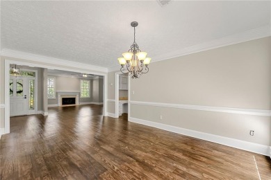 Recently renovated ranch home with, new deck and newer roof is on Honey Creek Country Club in Georgia - for sale on GolfHomes.com, golf home, golf lot