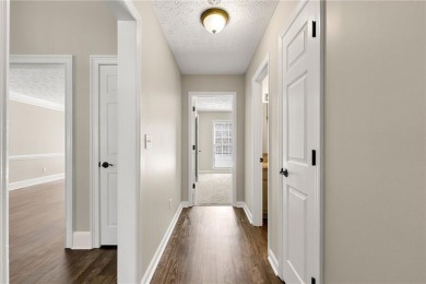 Recently renovated ranch home with, new deck and newer roof is on Honey Creek Country Club in Georgia - for sale on GolfHomes.com, golf home, golf lot