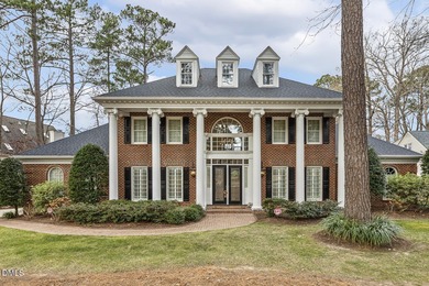 Elegant and prestigious Preston home offering beautiful water on Prestonwood Country Club  in North Carolina - for sale on GolfHomes.com, golf home, golf lot