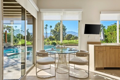Experience modern luxury and sophisticated design in this fully on Rancho Mirage Country Club in California - for sale on GolfHomes.com, golf home, golf lot
