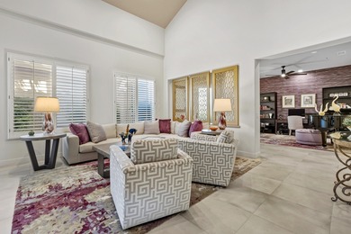 Experience modern luxury and sophisticated design in this fully on Rancho Mirage Country Club in California - for sale on GolfHomes.com, golf home, golf lot