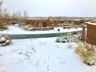 Built in 2019, this beautifully designed Courtside Contemporary on The Club At Las Campanas  in New Mexico - for sale on GolfHomes.com, golf home, golf lot