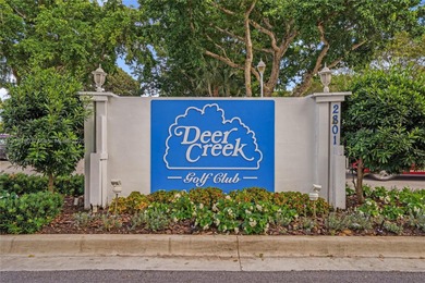 Beautiful 2-bedroom, 2-bath, 1,050 sq. ft. condo located in the on Deer Creek Golf Club in Florida - for sale on GolfHomes.com, golf home, golf lot