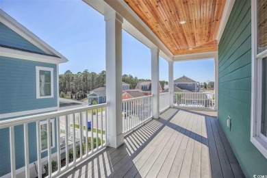 The Georgetown sits on Lot 49 in Living Dunes, a Grande Dunes on The Dunes Golf and Beach Club in South Carolina - for sale on GolfHomes.com, golf home, golf lot