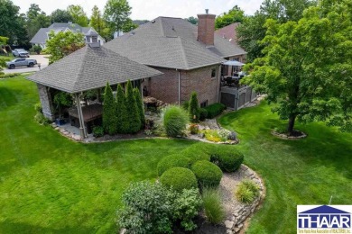 Nestled on 2 lots in Idle Creek subdivision, this expansive on Idle Creek Golf Course in Indiana - for sale on GolfHomes.com, golf home, golf lot