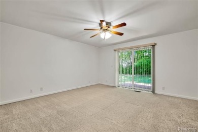 Charming ranch home on 2.58 acres in a peaceful country setting on Lyon Oaks Golf Course in Michigan - for sale on GolfHomes.com, golf home, golf lot