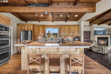 Enjoy the beauty of this custom built home that overlooks the on John Day Golf Club in Oregon - for sale on GolfHomes.com, golf home, golf lot