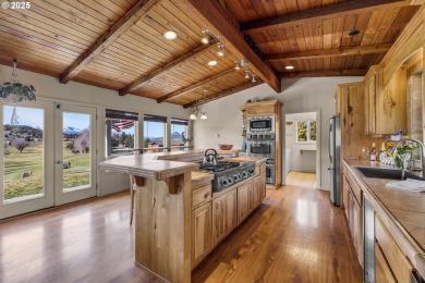 Enjoy the beauty of this custom built home that overlooks the on John Day Golf Club in Oregon - for sale on GolfHomes.com, golf home, golf lot