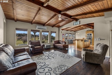 Enjoy the beauty of this custom built home that overlooks the on John Day Golf Club in Oregon - for sale on GolfHomes.com, golf home, golf lot