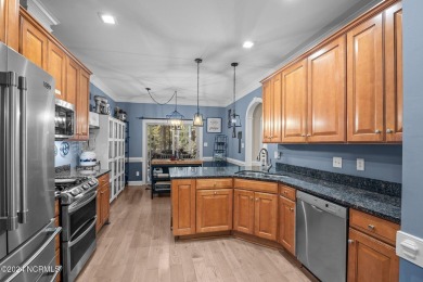 Discover stress-free coastal living in this beautiful 4BR 3BA on Cypress Landing Golf Club in North Carolina - for sale on GolfHomes.com, golf home, golf lot