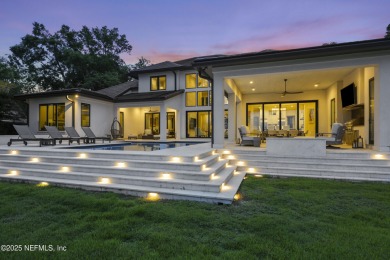 A custom home with panoramic Intracoastal views behind the gates on Queens Harbour Yacht and Country Club in Florida - for sale on GolfHomes.com, golf home, golf lot