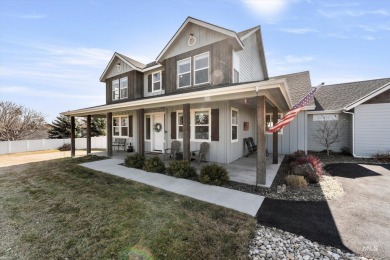 WELCOME TO YOUR MODERN FARMHOUSE, CUSTOM-BUILT DREAM HOME in on Purple Sage Golf Course in Idaho - for sale on GolfHomes.com, golf home, golf lot