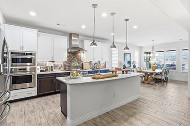 Perfectly situated on the tee box of the fourth hole of the West on Wildhorse Golf Club of Robson Ranch in Texas - for sale on GolfHomes.com, golf home, golf lot