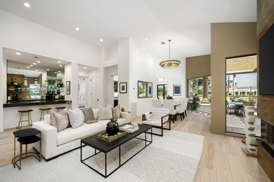 MODERN. REMODELED. STUNNING VIEWS. PRIVATE POOL. Step into on Desert Horizons Country Club in California - for sale on GolfHomes.com, golf home, golf lot