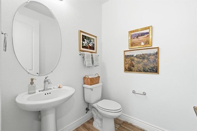 Perfectly situated on the tee box of the fourth hole of the West on Wildhorse Golf Club of Robson Ranch in Texas - for sale on GolfHomes.com, golf home, golf lot