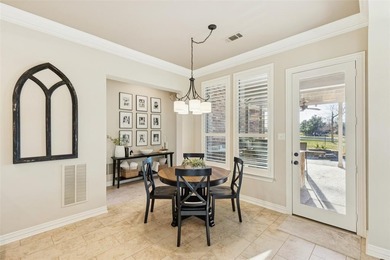 This impeccably maintained, golf-course-backed retreat overlooks on Bridlewood Golf Course in Texas - for sale on GolfHomes.com, golf home, golf lot