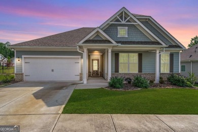 Fall in love with this like new, craftsman style home in Lake on The Highlands Course at Lake Arrowhead in Georgia - for sale on GolfHomes.com, golf home, golf lot