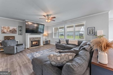 Fall in love with this like new, craftsman style home in Lake on The Highlands Course at Lake Arrowhead in Georgia - for sale on GolfHomes.com, golf home, golf lot