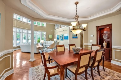 Spectacular Golf Course Views! Architectural gem located in the on Governors Club in North Carolina - for sale on GolfHomes.com, golf home, golf lot