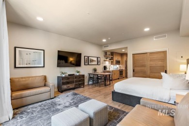 With Panoramic mountain views this exquisite Studio unit offers on Osprey Meadows at Tamarack Resort in Idaho - for sale on GolfHomes.com, golf home, golf lot