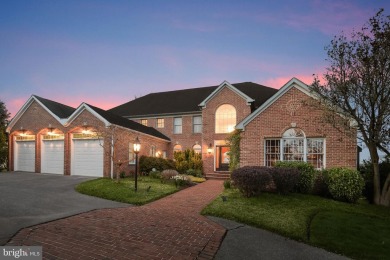 Experience luxury living at its finest in this stunning brick on Cattail Creek Country Club in Maryland - for sale on GolfHomes.com, golf home, golf lot