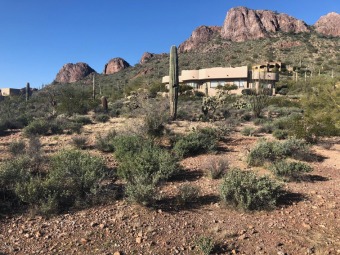 This lot is located facing Dinosaur Mountain with fantastic on Gold Canyon Golf Resort - Dinosaur Mountain in Arizona - for sale on GolfHomes.com, golf home, golf lot