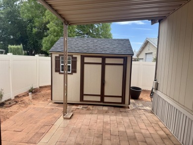 This immaculate 2-bedroom, 2-bath manufactured home is a rare on The Ledges Golf Club in Utah - for sale on GolfHomes.com, golf home, golf lot