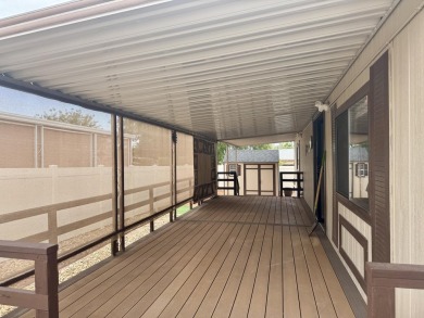 This immaculate 2-bedroom, 2-bath manufactured home is a rare on The Ledges Golf Club in Utah - for sale on GolfHomes.com, golf home, golf lot