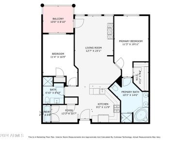 NEW TO MARKET! 
Highly Upgraded 2BR/2BA + Flex!  This
PREMIUM on Wildfire Golf Club in Arizona - for sale on GolfHomes.com, golf home, golf lot