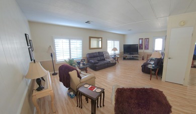 This move-in ready, fully furnished 2-bedroom, 2-bathroom on Palm Desert Greens Country Club in California - for sale on GolfHomes.com, golf home, golf lot