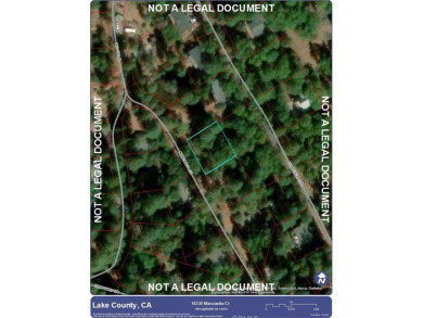 Easy slope lot amidst the tall trees of Cobb Mt. Quiet on Rob Roy Golf Club in California - for sale on GolfHomes.com, golf home, golf lot