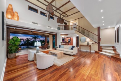 This exceptional two-story custom home offers 4 bedrooms, 4 full on Kona Country Club Golf Course in Hawaii - for sale on GolfHomes.com, golf home, golf lot